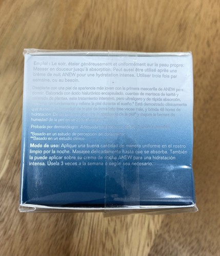 Anew Clinical Overnight Hydration Mask New Old Stock in Box 50G - Picture 5 of 6