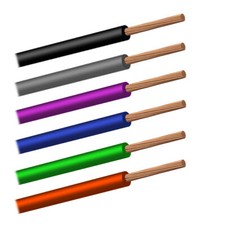 N07V-K Unipolar Wire Cable Section 2.50mmq Orange