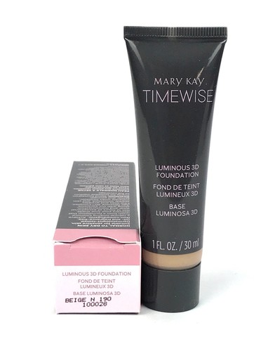 MARY KAY TIMEWISE LUMINOUS 3D FOUNDATION~YOU CHOOSE~IVORY, BEIGE, BRONZE~NIB! - Picture 15 of 48
