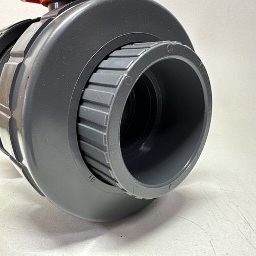 Nibco Chemtrol 3" S45TB-V Ball Valve, Socket TB, PVC FKM - 🆕 - Picture 7 of 15