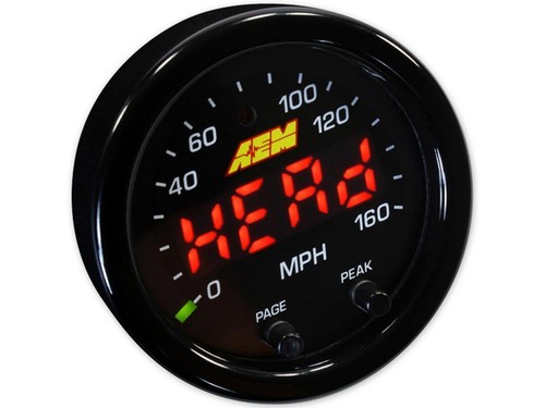 AEM Electronics 30-0313 AEM X-Series GPS Speedometer Gauge Kit - 第 9/18 張圖片