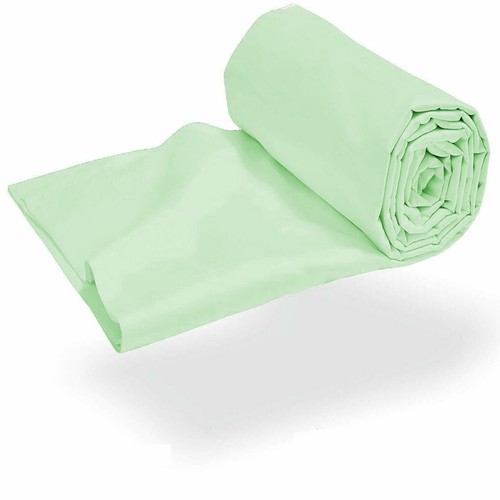 Sábana bajera plana de algodón egipcio para hotel 1000TC + 2 fundas de almohada tamaño XL todas lisas - Imagen 30 de 98
