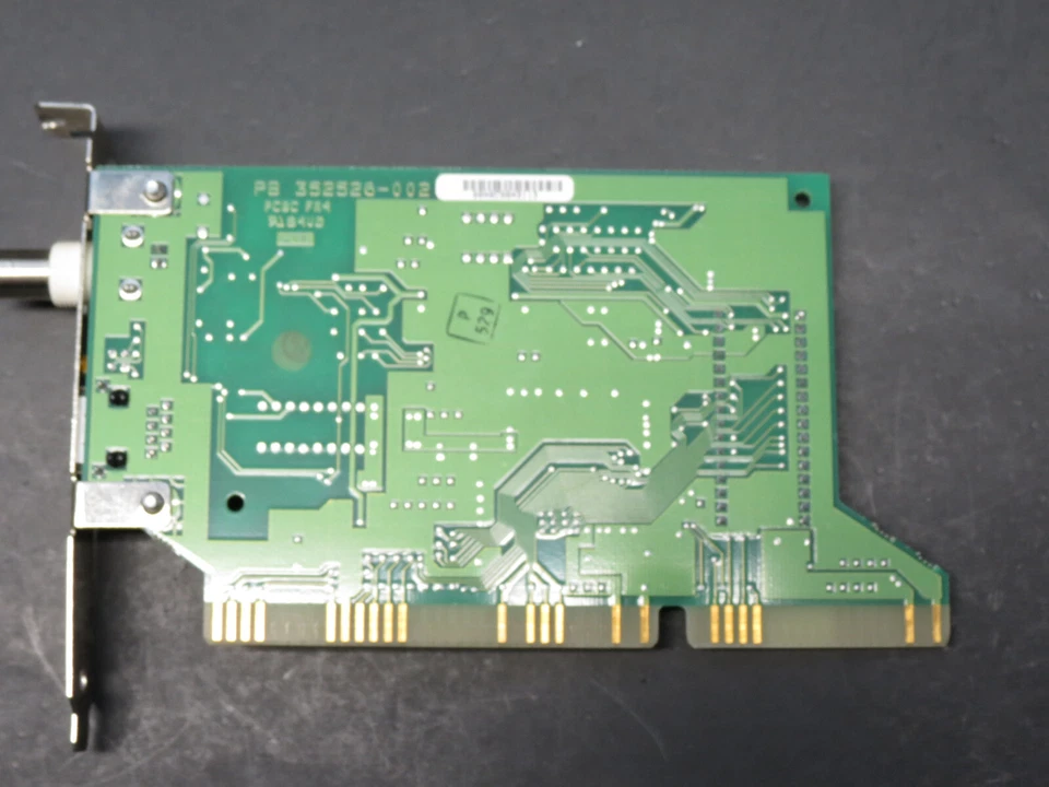INTEL ISA NETWORK CARD WITH BNC 352621-003 fcc id:EJMNIO-EPXISA2W - Image 3 of 4