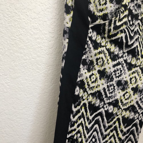 PRINCESS VERA WANG Womens Small Pants Tuxedo Stripe Printed Jog Pockets Slim NWT - Picture 7 of 13