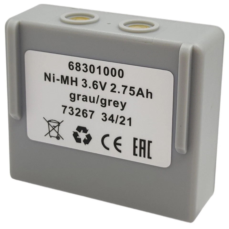 4x 2750mAh 68301000 Control Remoto Ni-MH Batería Para Hetronic 68300900 3.6V EE. UU. Foto 3 de 4