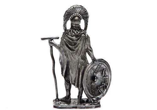 Tin 54mm Greece. Spartan commander. V B.C. 1:32 Scale Sculpture - Picture 4 of 5