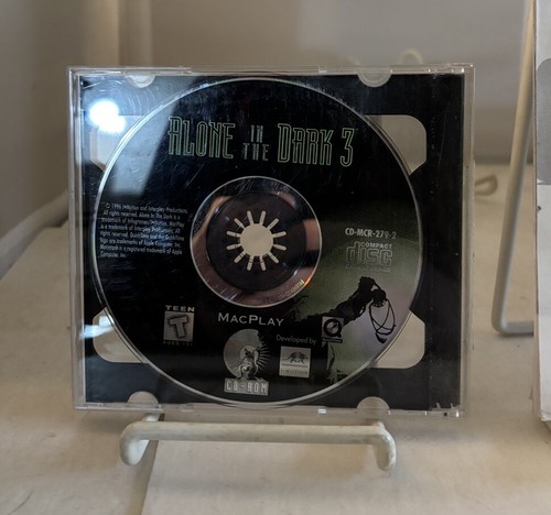 ๐ฅ Al Unser, Jr. Arcade Racing - (Mac) CD/Manual + Alone In The Dark 3 ๐๐ผ - Picture 3 of 3