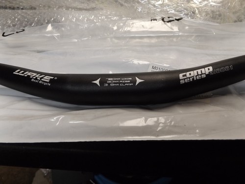 WAKE Comp Series al6061 Aluminum Alloy Riser Bar BLACK 780 x 30 mm, 31.8 Clamp - Picture 2 of 11