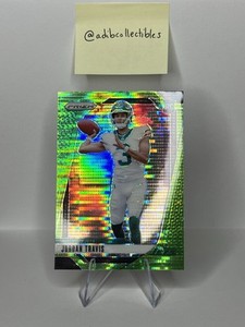 Jordan Travis #359 Rookie - 2024 Panini Neon Green Pulsar Prizm (RC) - NM 🏈