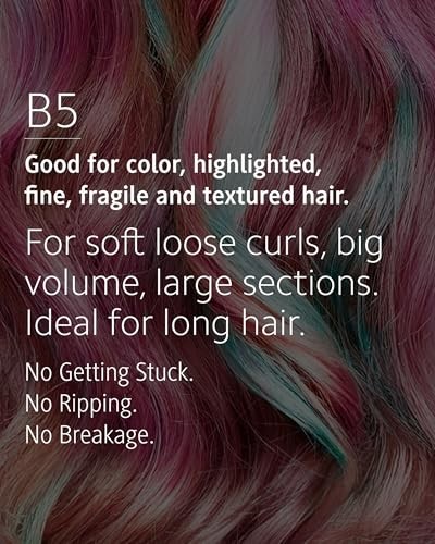 Ibiza Hair Round Boar Bristle Brush (B Series) | Blonde Bristles with B5, 80mm - Picture 6 of 7