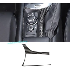 For Mazda MX-5 Miata 16-2024 Real Carbon Fiber Console Multimedia Frame Trim