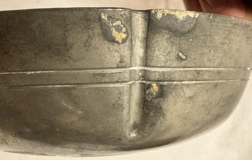 Kamphof Zwolle Holland Zinn Porringer Schale Doppelgriff antik Anfang 1900 - Bild 17 von 20