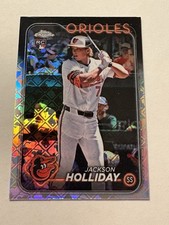 2024 Topps Chrome Logofractor Edition - Jackson Holliday #88 (RC)
