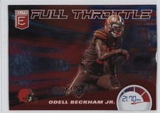2020 Panini Donruss Elite Full Throttle Red 58/99 Odell Beckham Jr #4 00y3