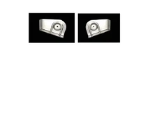 Studebaker CK Coupe Trunk Floor Corner Support Set L & R 1953-1964