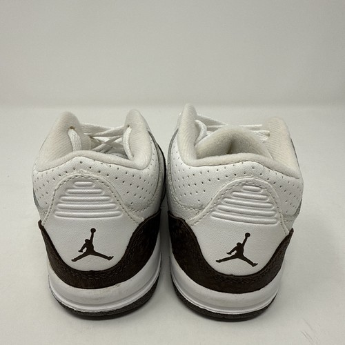 Jordan 3 III Mocha Retro 2001 Size 9.5C  - Picture 5 of 13