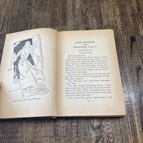 JANE WITHERS AND THE PHANTOM VIOLIN By SNELL 1943 Hardcover Book - Bild 7 von 18