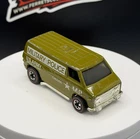 Vintage Hot Wheels Redline Khaki Kooler Military Police Van - Good Condition