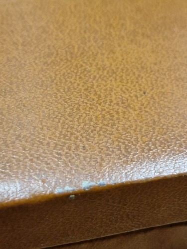 Vintage 28 Double Six Dominoes with Spinners with Tan Leatherette Carry Case  - Picture 7 of 11