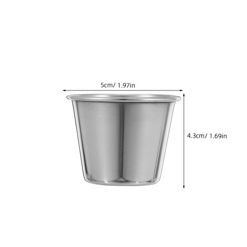 Taza portátil de café de vino de licores de acero inoxidable de 12 piezas - Imagen 9 de 12