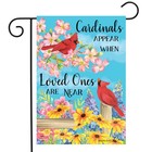 Briarwood Lane Cardinals Appear Spring Garden Flag