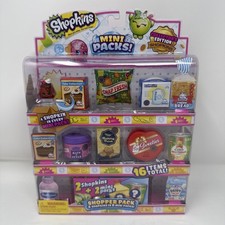 Shopkins Mini Packs Shopper Pack Season 10 - 16 Total Items - Choco Lava v2