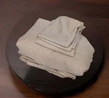 TAUPE Wamsutta Dream Zone Soft 100% Pima Cotton Queen 4 PC Set 16 in. Pocket