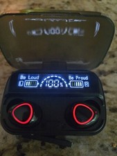 TWS Bluetooth Earbuds Waterproof Bluetooth 5.1 Headset Noise Cancelling Wireless