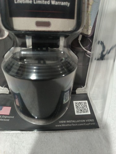 NEW WeatherTech CupFone Cup Holder Cell Phone Mount 8ACF2CS - Picture 6 of 9