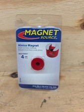 MAGNET SOURCE 07259 Button Magnet,3/4 in. dia. 38HY84