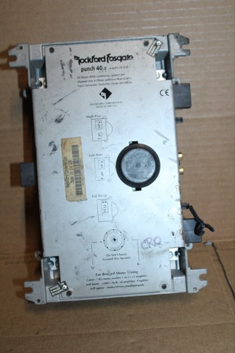 Rockford Fosgate Punch 40.2 2-Channel Amplifier Cheater Amp FREE SHIPPING! - Picture 9 of 10