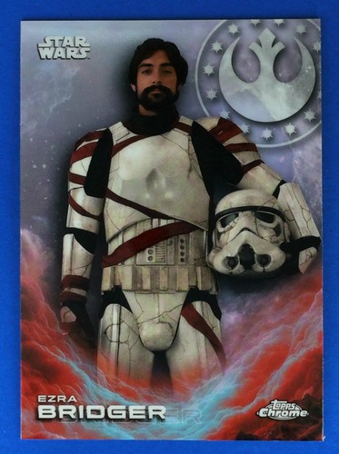 2025 TOPPS CHROME STAR WARS COSTCO EZRA BRIDGER #CE-16 Non-Sport CARD - Picture 1 of 2