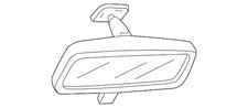 Genuine Ford 2000-2023 Ford - Mirror Inside 6U5Z-17700-B