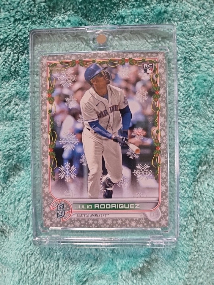 2022 Topps Holiday - Julio Rodriguez #HW44 Metallic (RC)