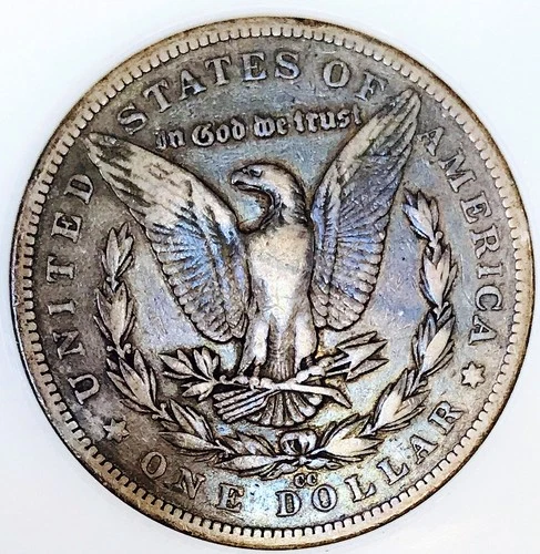 1889 CC MORGAN DOLLAR! VF BEAUTY! SCARCE CC NR #P64778