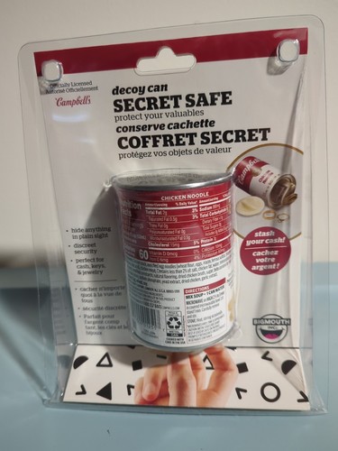 SECERET SAFE NIB Campbell's Soup - Protect Your Valuables - Picture 2 of 6