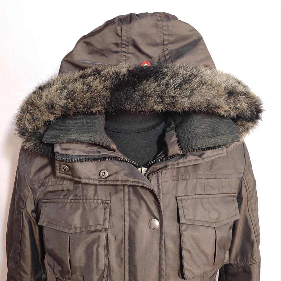 Wellensteyn Schneezauber Womens Parka Jacket Insulated Windproof Hooded Size S - Image 2 of 4