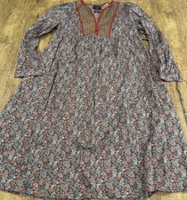 Liberty Fabrics A Pea In The Pod Maternity Dainty Floral Dress Tana Lawn Small