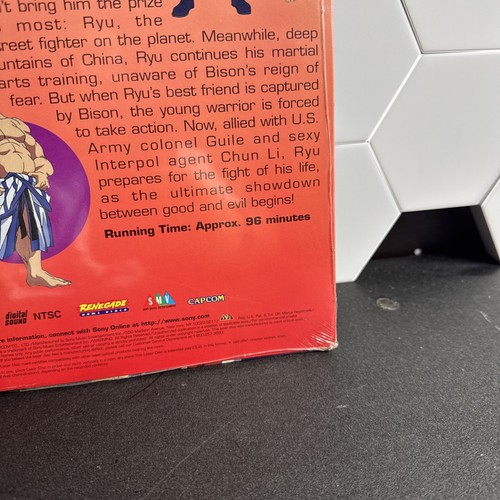 Street Fighter II The Animated Movie Widescreen Laserdisc Full Feature Unrated - Foto 5 di 5