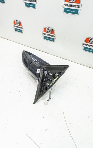 2008-2013 Infiniti G37 Front Left Driver Door Mirror OEM Black KH3 - Picture 6 of 9