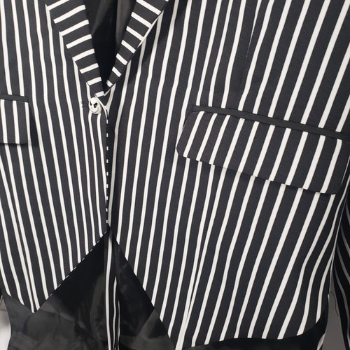 Disney Nightmare Before Christmas Jacket Tailcoat 3XL Costume Striped - Picture 9 of 10