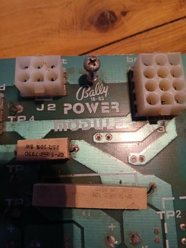 Bally Baby PacMan Power Module PCB Untested - Picture 3 of 5