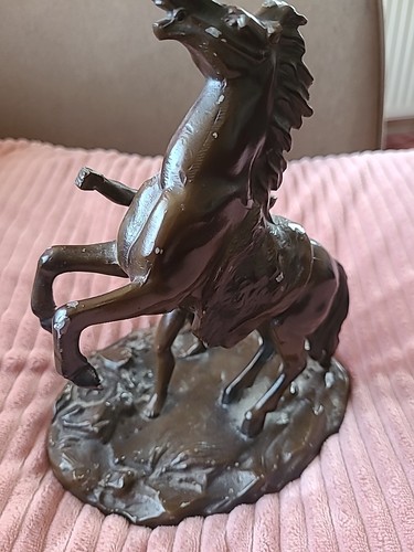 Antique Male Sculpture of The Marley Horse - Picture 3 of 8