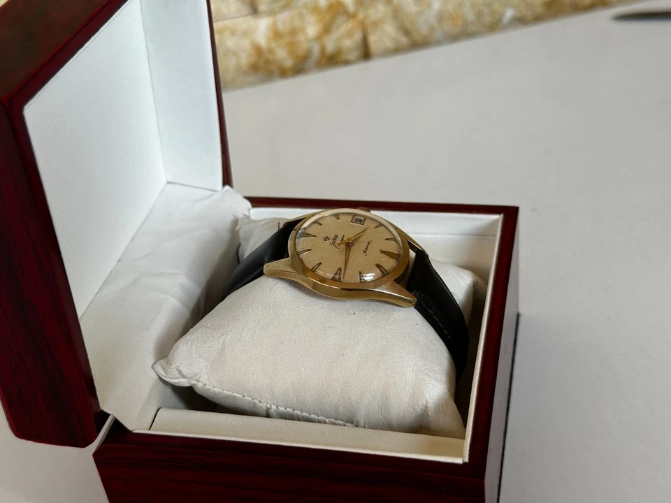 Reloj Automático Hombre Zodiac Olympos Vintage Años 70 Cal.1361 Fecha Caballeros Suizos 35mm Foto 3 de 4