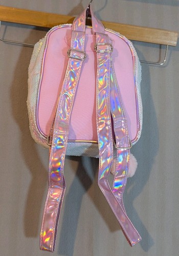 Hello Kitty Sparkle Mini Backpack with Bow Detail - Picture 6 of 10