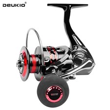 DEUKIO Fishing Reel 2000-7000 Max Drag 12KG Spinning Reels Metal Spool Carretilh