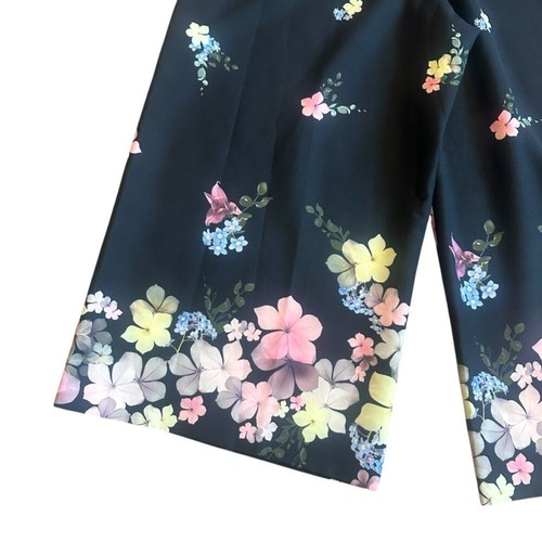 Ted Baker Cosetee Jumpsuit Pergola-Druck verkürzt ärmellos Größe 8 Damen - Bild 8 von 12