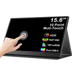 EVICIV Tragbarer Monitor Touchscreen, 15,6 Zoll 1080P Mobiler Display Typ USB C