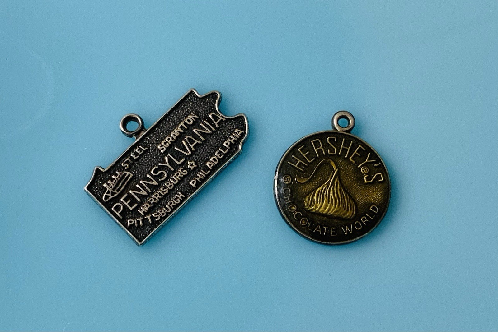 Vintage Solid Sterling Silver Bubble Intaglio Her… - image 1