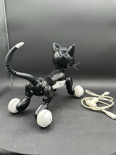 Spin Master Zoomer Kitty interaktive Katze plus Kabel getestet - funktioniert super! - Bild 6 von 7